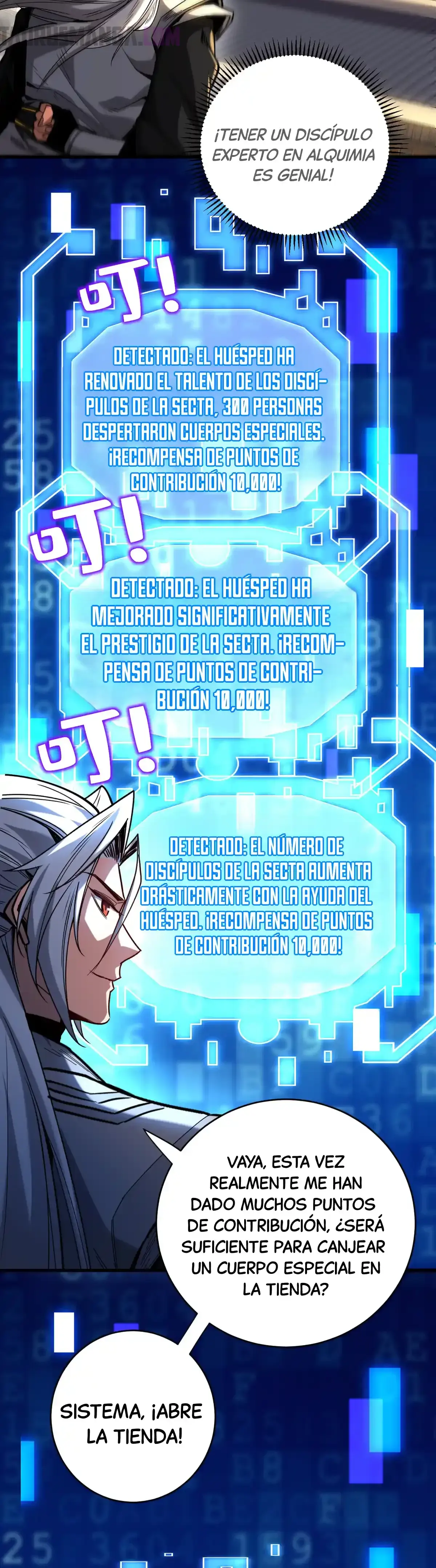 Mientras mis discípulas se matan, yo me relajo! > Capitulo 139 > Page 141